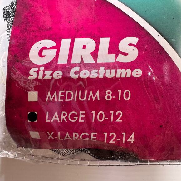 Spirit Halloween Zombie Prom Queen Girls Costume Large 10-12 Set Different Tiara - Picture 4 of 5